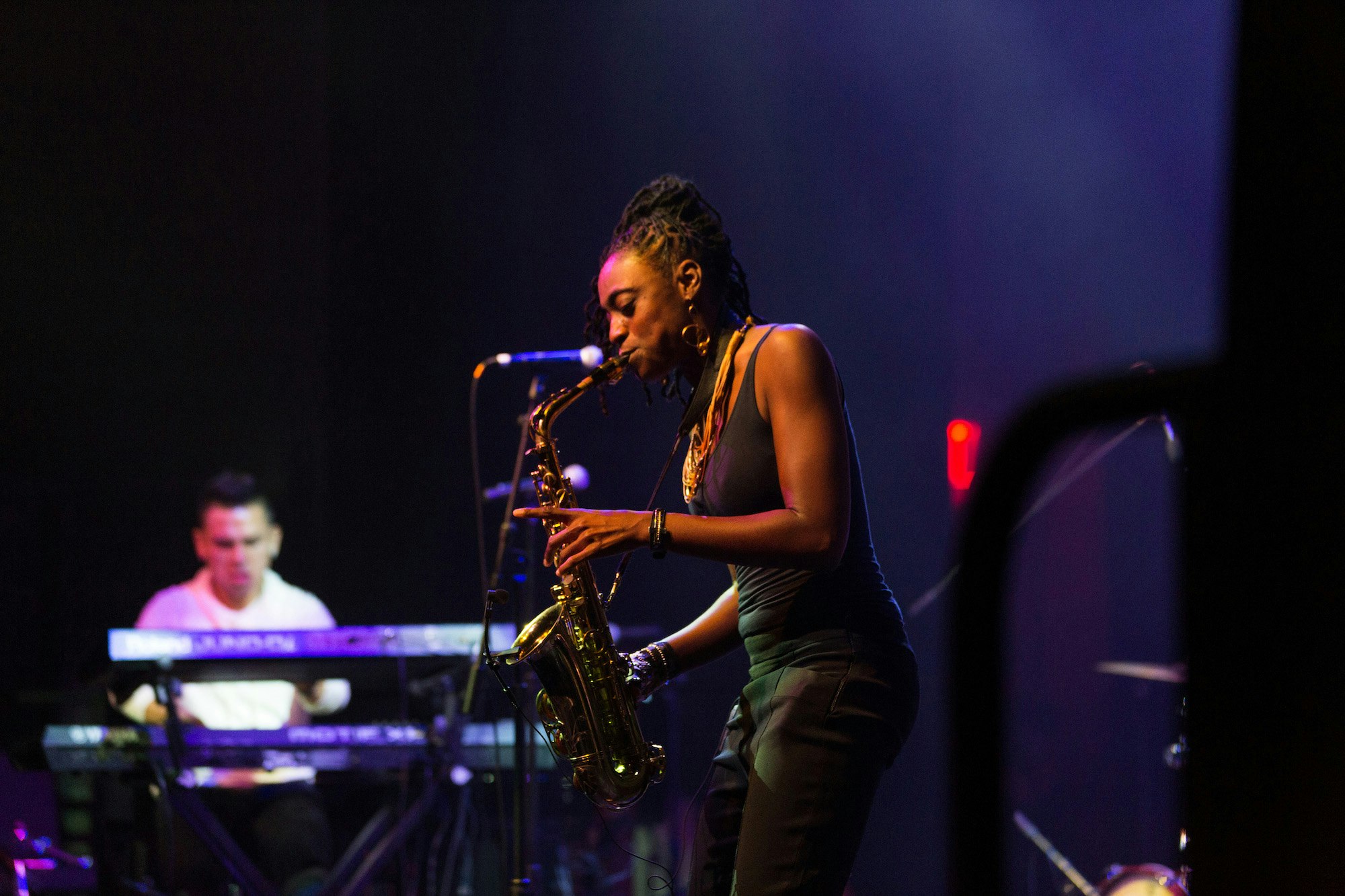 Lakecia Benjamin. 2016. (c) David Andrako